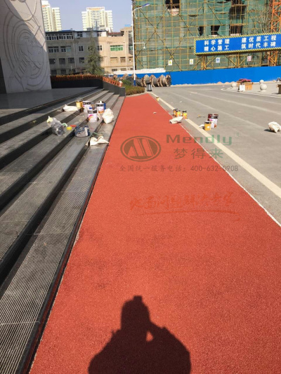 航天五一〇所 尉犁彩色路面